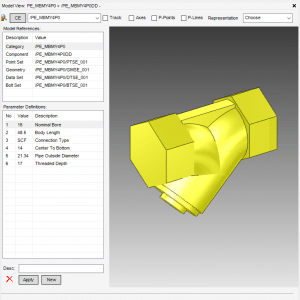 E3D PDMS Libraries, E3D PDMS Category & Specification