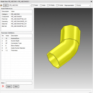 E3D PDMS Libraries, E3D PDMS Category & Specification